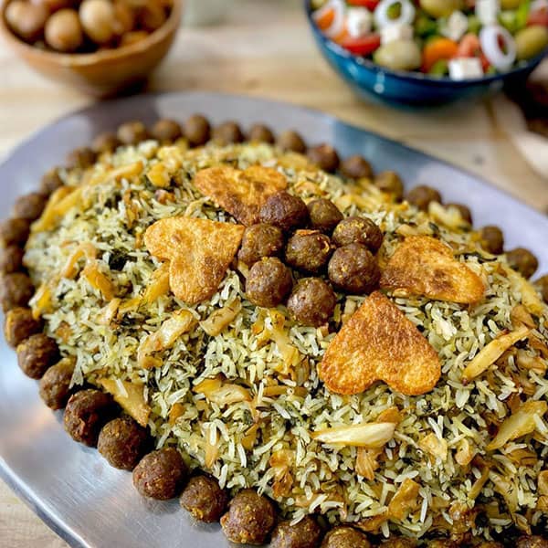 کلم پلو شیرازی